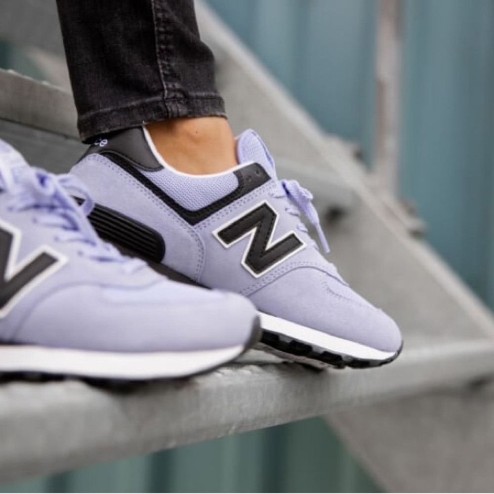 New Balance 574 in Mystic Purple